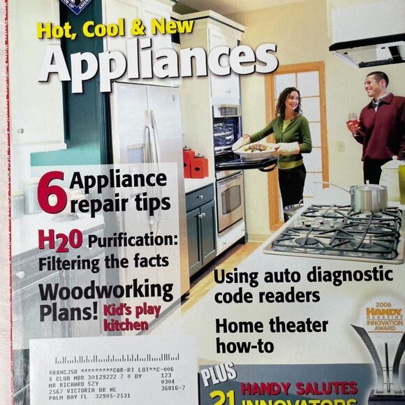 Handyman Woodworking Magazine Vol 14 Issue 79 No 6 Nov Dec 2006 u Appliance Repa - Picture 3 of 9